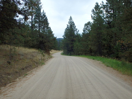 GDMBR: We were navigating south toward Park Lake, Montana.